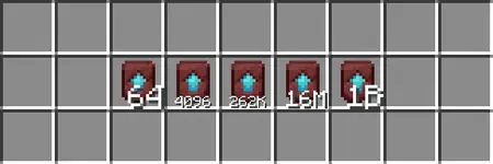 Stack Size Edit 堆叠无上限！但是只能到 2147483647（2³²-1）