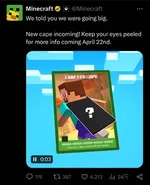 [预告]4月22日又将有新的披风可以获得！